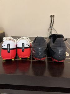Nike Phantom and black football boots