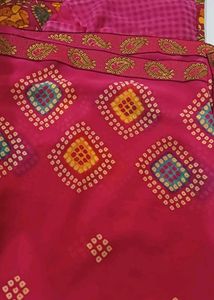 Printed Soft Saree With Unstitched Blouse
