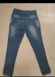 Stylish Blue Denim Jeans Combo