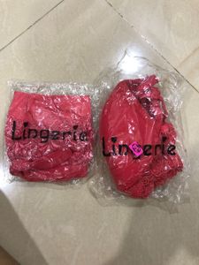 Pack Of 2 Lace Bra &amp; Panty Set