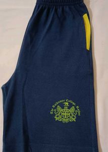 Men's Navy Blue College Shorts