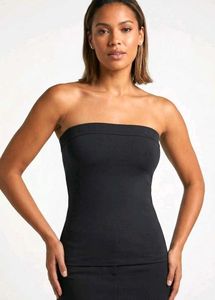 Chic Strapless Tube Top &amp; Scarf