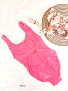 Pink One Piece Swimsuit