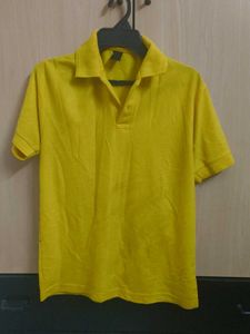 Men's Yellow Polo T-Shirt