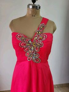 Stunning Embellished Pink Gown