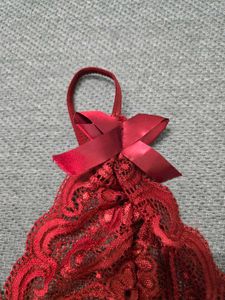 Red Lace Lingerie Set