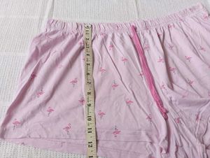Pink Flamingo Pajama Shorts