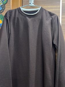 Brown Long Sleeve Top