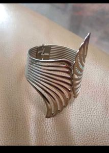 Brand New Silver Statement Cuff Bracelet