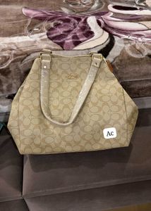 Coach Monogram Tote Bag