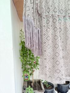 Crochet Tunic with Fringe