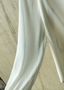 White Formal Shirt for Women - Size S 34-35 Bust -