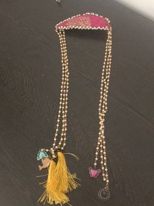 Unique Beaded hair accessories with Tassels