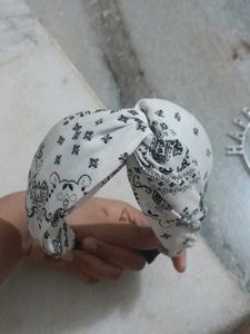 Faux Fur Headband with Bow pack of 6