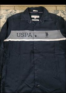 US Polo Assn. Men's Navy Blue Shirt