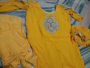 Heavy Suit With Salwar&amp; Dupatta, Fit Xxl/xl