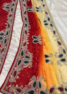 Emblished saree