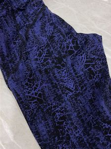 Stylish Blue Patterned Leggings