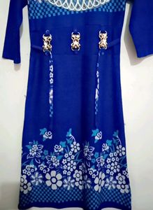 Navy Blue One Piece Dress
