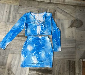 Co -ord Blue Set