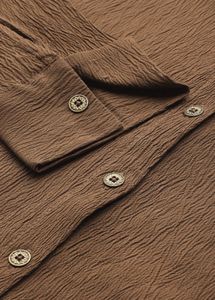 Classic Brown Full Sleeve Shirt