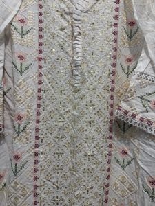 Elegant Embroidered Kurta Set with Dupatta