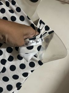 Polka Dot Wrap Dress