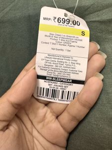 Max night suit set with tag