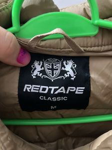 Red Tape Puffer Jacket