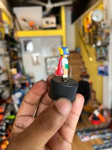 Perman Action figure on Pepsi cap Asahi T