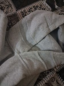 BLAEXIT Oversized Grey Hoodie Y2k