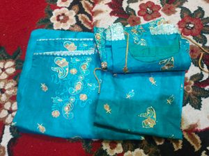 Beautiful Tealkurta Plazzo Set
