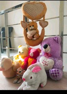 Assorted Plush Toys Set of 7