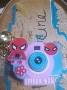 Spider-Man Camera Keychain