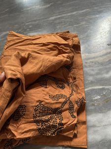 Elegant Brown pant n crop shirt