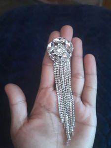 Glamorous Rhinestone Dangle Earrings