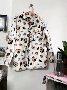 Cozy Cartoon Pajama Top