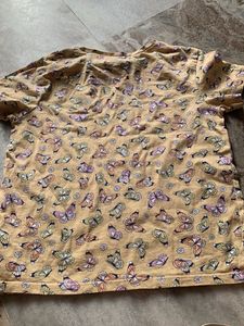 Cute Butterfly Print T-Shirt
