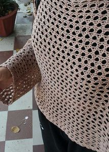 Crocheted Net Top