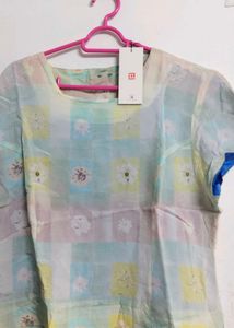 Charming Pastel Floral Blouse