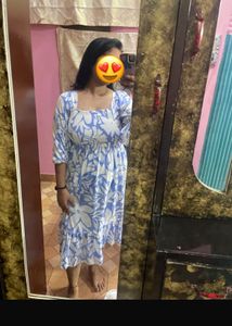 Floral Print Maxi Dress