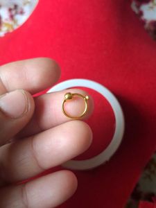 Elegant Gold shaining stone nosePin