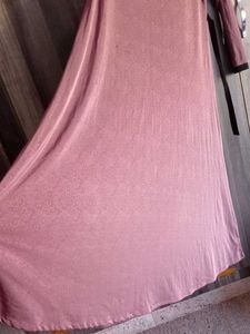 Elegant Mauve Abaya