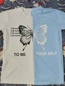 Unique Butterfly Split T-Shirt