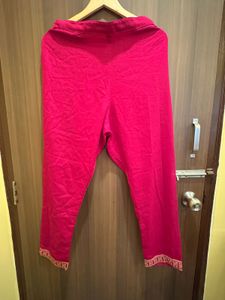 Embroidered Pink Kurta Set