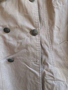 Vintage Beige Trench Coat | Asthetic