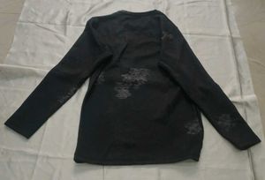 Black Long Sleeve Top