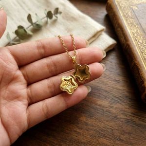 Floral Locket Necklace