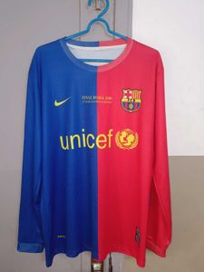 Barcelona Jersey - Long Sleeve size 'L'( large) 53