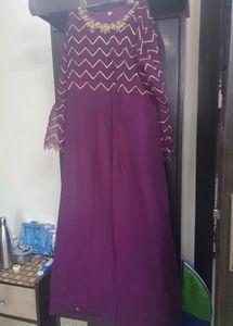 Ethnic gorgette dress size xl
